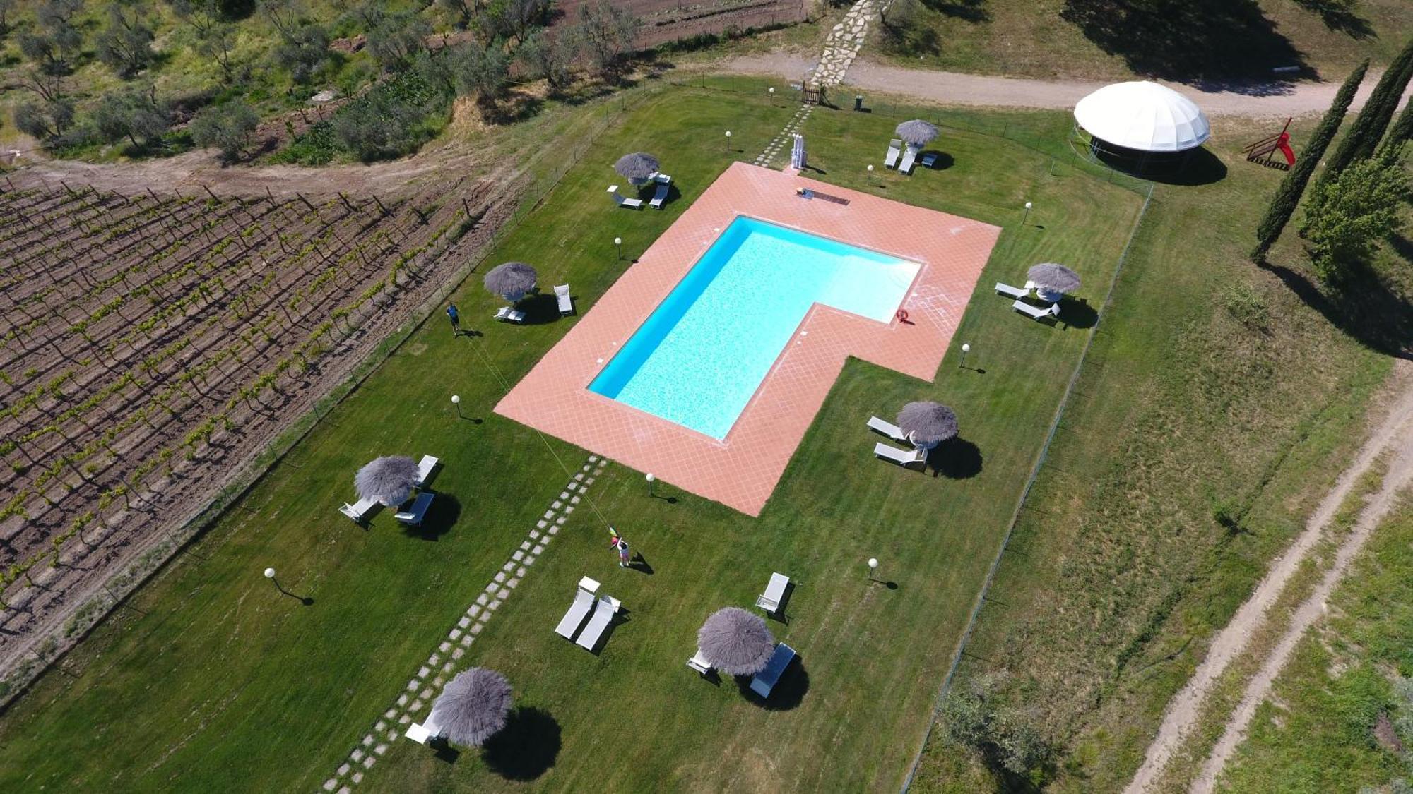 Agriturismo Poggio Corbello La Pesta Eksteriør bilde